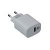 iGET PA20 - napájecí adaptér USB-A (10 W) a USB-C (20 W), univerzální a pro tablety iGET