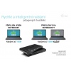 i-tec KVM Docking Station HDMI for 2 hosts, Power Delivery 2x 100W