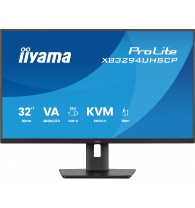 iiyama ProLite/XB3294UHSCP-B1/31,5"/VA/4K UHD/60Hz/2ms/Černá/5R