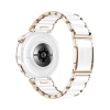 Huawei Watch GT 5 Pro/42mm/Gold/Elegant Band/Ceramic White