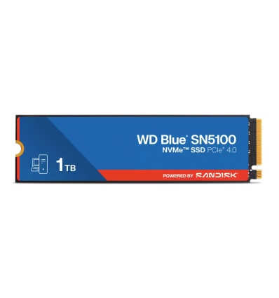 SSD 1TB WD Blue SN5100 NVMe M.2 PCIe Gen4 2280