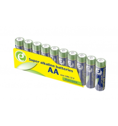 GEMBIRD super alkaline baterie AA 10ks