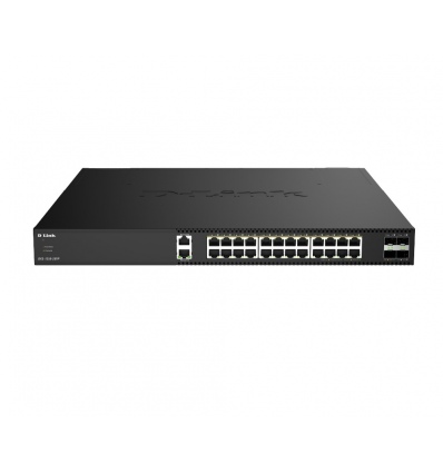 D-Link DXS-1250-28YP/E 28-Port 10G Multi-Gigabit PoE++ Smart Managed Switch with 4 x 25G SFP28 Ports
