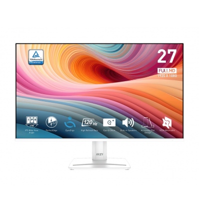 MSI Pro/MP275W E2/27"/IPS/FHD/120Hz/1ms/White/2R