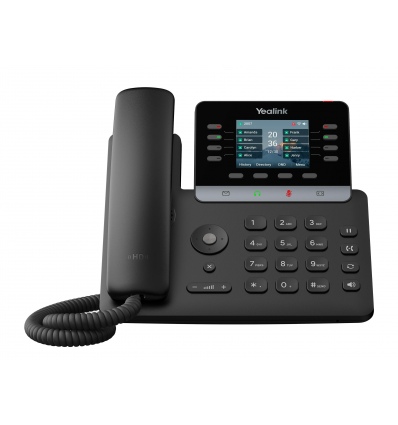 Yealink SIP-T73W SIP telefon, PoE, 2,8"bar. LCD, GigE, 12 SIP účtů, BT, Wi-Fi 6