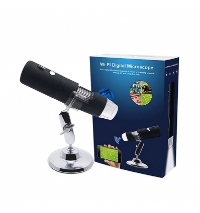 W-Star Digitální mikroskop WIFI MW1000S, HD 1000x, přísvit stojan černá iOS Win, Inskam