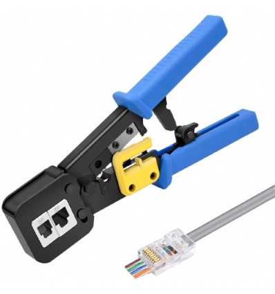 W-Star Krimpovací kleště RJ45 EZ WSEZ376Z Cat5, RJ45, RJ45EZ, RJ12