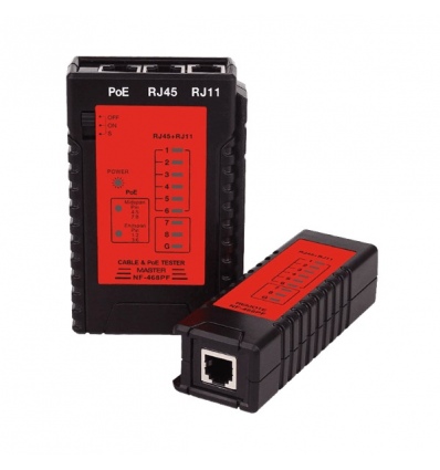 W-Star Tester WSNF468PF, tester POE napájení dle 802.3af