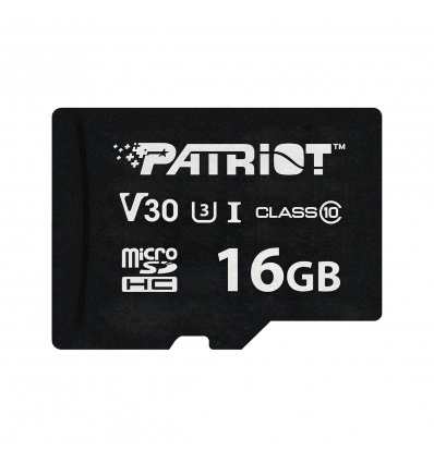 Patriot VX V30 U3/Micro SDHC/16GB/UHS-I U3 / Class 10