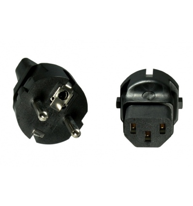 PremiumCord Adaptér CEE 7/7 M - IEC C13 F, 230V