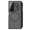 Nillkin CamShield Prop Magnetic Pen Slot Zadní Kryt pro Samsung Galaxy Z Fold 7 Transparent Black