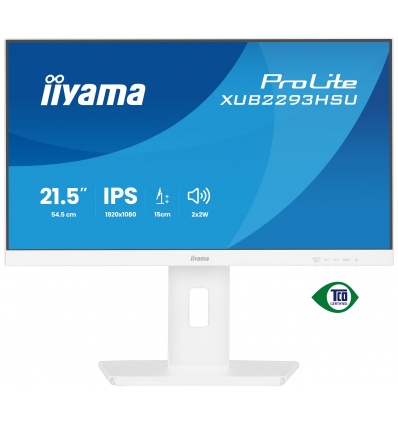 22" iiyama XUB2293HSU-W7:IPS,FHD,HDMI,DP,HAS