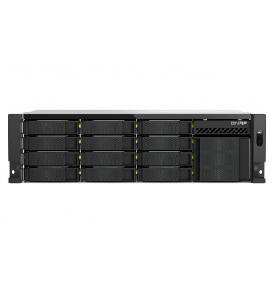 QNAP TS-h1655XeU-RP-8G-12H05 (NAS s 12x 24TB HDD, 8GB RAM, 4x E1.S/M.2, 2x PCIe, 2x 2,5GbE, 1x10GbE)