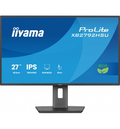 27" iiyama XB2792HSU-B1:IPS,FHD,HDMI,DP,green,HAS