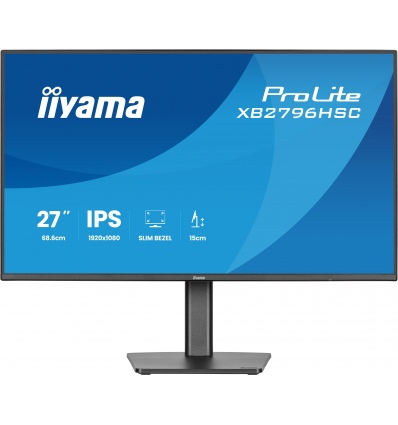 27" iiyama XB2796HSC-B1:IPS,FHD,HDMI,USB-C,HAS