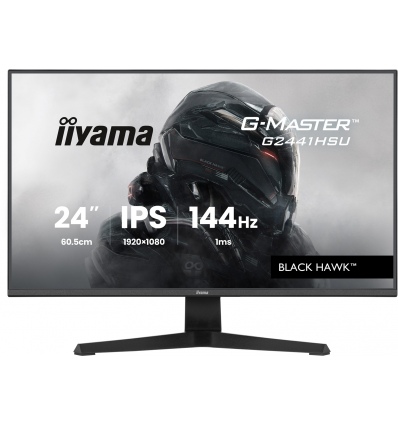 iiyama G-Master/G2441HSU-B1/23,8"/IPS/FHD/144Hz/1ms/Černá/3R