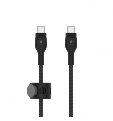 Belkin kabel USB-C s konektorem USC-C,1M černý pletený