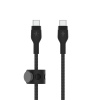 Belkin kabel USB-C s konektorem USC-C,1M černý pletený