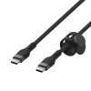 Belkin kabel USB-C s konektorem USC-C,1M černý pletený