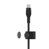 Belkin kabel USB-C s konektorem USC-C,2M černý pletený