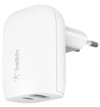 BELKIN BOOSTCHARGE 37W dual adaptér bílý
