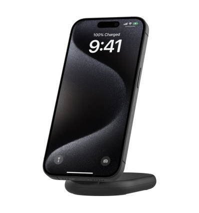 BELKIN BC Qi2 15W magnetický stojan černý, bez adaptéru