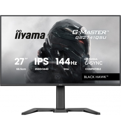 iiyama G-Master/GB2741QSU-B1/27"/IPS/QHD/144Hz/1ms/Černá/3R