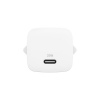 BELKIN 25W USB PD nabíjecí adaptér bílý + 1m USB-C kabel
