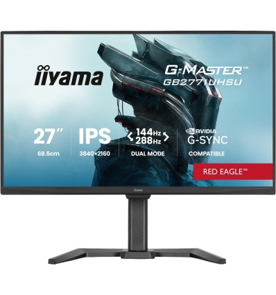 iiyama G-Master/GB2771UHSU-B1/27"/IPS/4K UHD/144Hz/0,8ms/Černá/3R