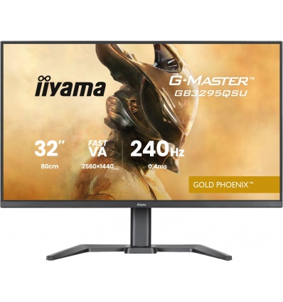 iiyama G-Master/GB3295QSU-B1/31,5"/VA/QHD/240Hz/0,4ms/Černá/3R