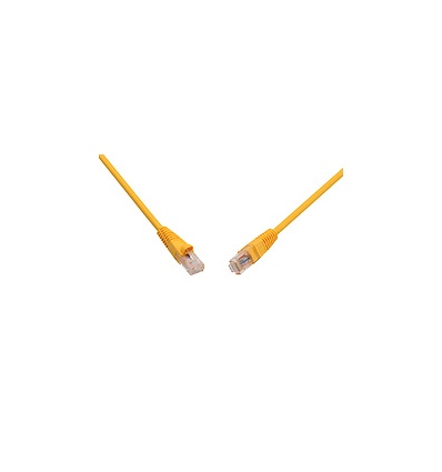 SOLARIX patch kabel CAT5E UTP PVC 7m žlutý