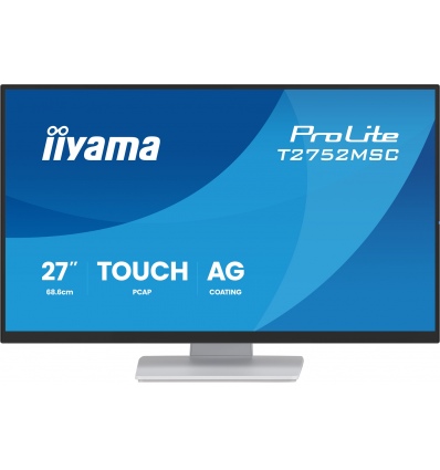 27" iiyama T2752MSC-W1AG:IPS,FHD,HDMI,DP