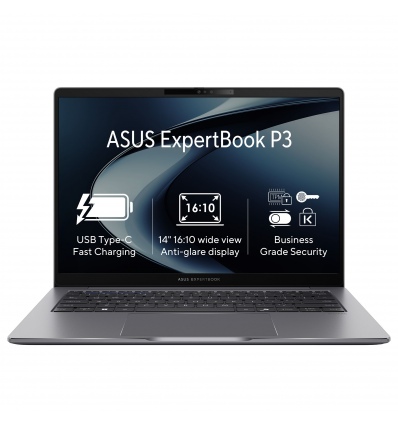 ASUS ExpertBook P3/P3405CVA/i5-13420H/14,0"/WUXGA/16GB/1TB/UHD Xe/W11P/Gray/2R