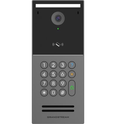 Grandstream GDS3725 dveřní video interkom, 4MP, IC a ID karty, NFC, Bluetooth, IP66
