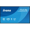 86" iiyama LH8664UHS-B3AG:IPS,4K,ANDR 14,24/7