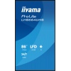 86" iiyama LH8664UHS-B3AG:IPS,4K,ANDR 14,24/7
