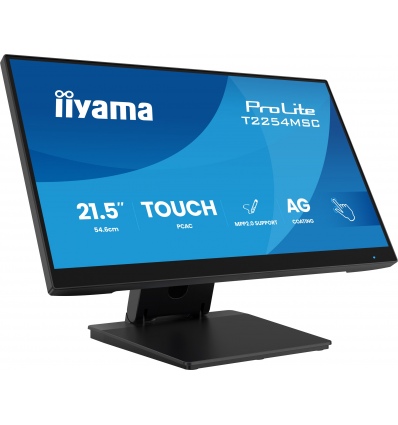 22" LCD iiyama T2254MSC-B2AG:IPS,FHD,HDMI,DP