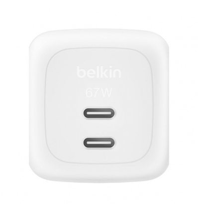 BELKIN BOOSTCHARGE 67W 2 porty bílý