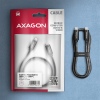 AXAGON BUCM4X-CM05AB NewGEN+ kabel USB-C - USB-C, 0.5m, USB4 Gen 3×2, PD 240W 5A, 8K HD, ALU,oplet