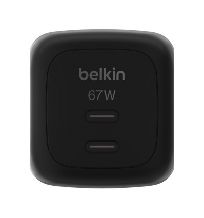 BELKIN BOOSTCHARGE 67W 2 porty černý
