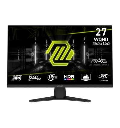 MSI MAG/274QF X24/27"/IPS/QHD/240Hz/0,5ms/Černá/3R