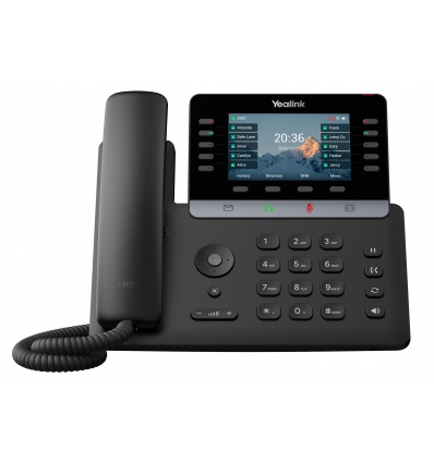 Yealink SIP-T74U SIP telefon, PoE, 16 SIP účtů, 4,3" bar. LCD, GigE, 2x USB