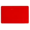 COLOR PVC CARD - RED, 30 MIL (500 CARDS)