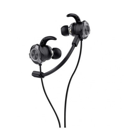 Trust GXT 406 Pine Multiplatform gaming earphones/Jack/Černá