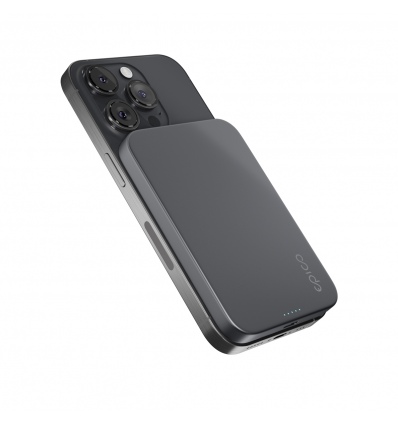 Epico 5000mAh Alu PowerBanka s MagSafe - šedá