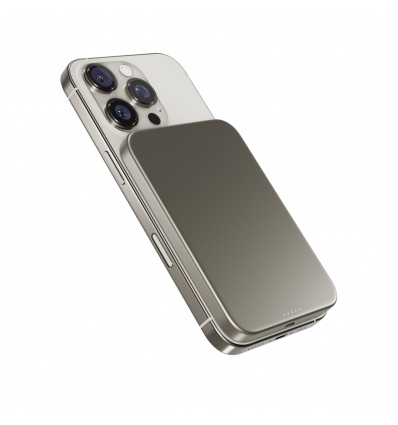 Epico Qi2 5000mAh Alu Mag+ PowerBanka EM51 -titan