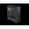 Počítačová skříň Genesis IRID 505 ARGB V2/Midi Tower/Transpar./Černá