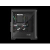 Počítačová skříň Genesis IRID 505 ARGB V2/Midi Tower/Transpar./Černá