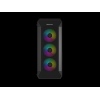 Počítačová skříň Genesis IRID 505 ARGB V2/Midi Tower/Transpar./Černá