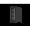 Počítačová skříň Genesis IRID 505 ARGB V2/Midi Tower/Transpar./Černá